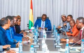 Guinée: Après sa mission, la délégation de MAEP reçue par le Premier ministre, Chef du gouvernement Dr Bernard Goumou