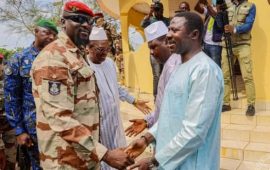 Dubréka: le Chef de l’État au sacrifice en faveur de feu Général Lansana Condé à Moussayah