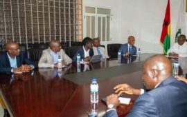 CEDEAO : Umaro Sissoco Embaló rencontre les acteurs de la société civile et des partis politiques n’ayant pas pris part au dialogue inter guinéen