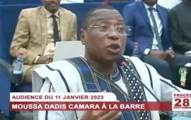 Moussa Dadis à la barre : « Sékouba Konaté s’est évadé pour qu’on dise qu’il n’était pas à Conakry »