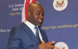 Loi sur la Cybercriminalité et son application en Guinée: à l’Ambassade des États-Unis, Mohamed Diawara explique avec brio ce thème aux journalistes
