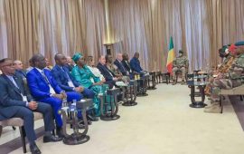 Bamako : les présidents des Associations des Magistrats dont Mohamed Diawara reçus au palais Koulouba