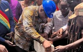 Guinée/Artisanat : Le Ministre Alpha Soumah pose la première pierre du village artisanal de Boké