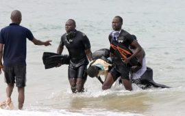 Au moins 14 morts dans le chavirement d’une pirogue à Dakar