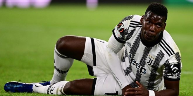 Le Français de la Juve Paul Pogba suspendu après un test positif à la testostérone