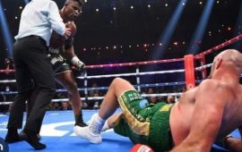 Boxe: le Britannique Fury bat le Camerounais Ngannou de justesse