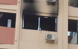 Guinée : un incendie ravage la salle de connexion au système comptable de l’Etat de la Direction générale du Trésor