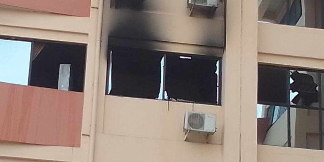 Guinée : un incendie ravage la salle de connexion au système comptable de l’Etat de la Direction générale du Trésor