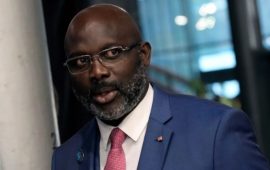 Au Liberia, Weah la légende du foot, vise le doublé présidentiel