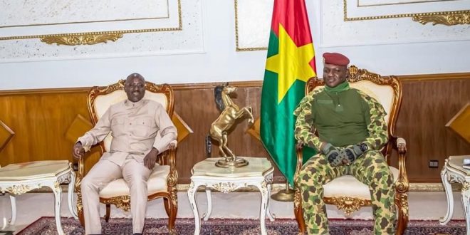 Burkina Faso: Le capitaine Traoré reçoit l’ex-Premier ministre ivoirien Guillaume Soro