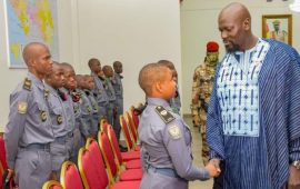 Palais Mohammed V : le Chef suprême des Armées reçoit les élèves du Prytanée Militaire de Guinée