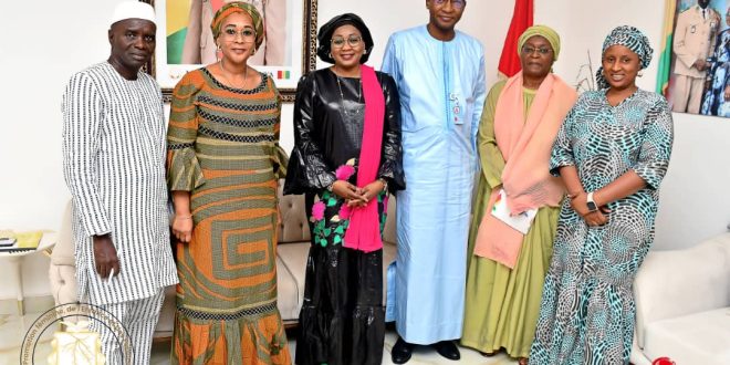 Guinée: La Ministre de la Promotion féminine, de l’Enfance et des Personnes vulnérables reçoit le Représentant résident adjoint du PNUD