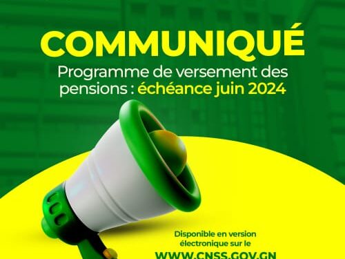 CNSS: le versement des pensions de l’échéance de juin 2024, débute le mardi 04 juin prochain 29 mai 2024