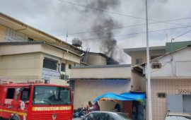 Guinée: incendie au ministère de l’Urbanisme, de l’Habitat et de l’Aménagement du territoire Chargé de la Récupération des Domaines