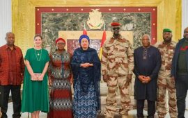 Coopération internationale : le Général Mamadi Doumbouya reçoit en audience la Vice-Secrétaire Générale de l’ONU et Présidente du Groupe des Nations Unies pour le Développement Durable