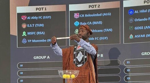 Sport/Foot: Tirage au sort de la Ligue des Champions CAF 2024-2025