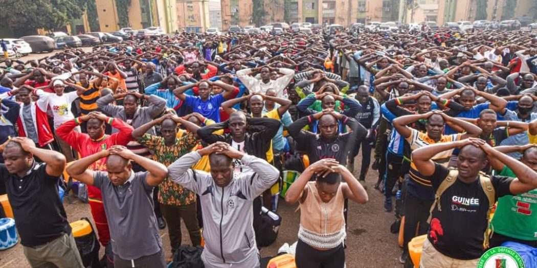 Guinée : Au moins 2000 nouveaux fonctionnaires entament une formation civile-militaire de 45 jours