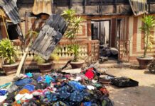 Coyah : le domicile privé du conseiller principal du Ministère de l’Environnement, M. Seydou Bari Sidibé, ravagé par incendie à Somayah