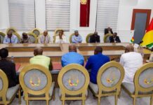 Palais Mohammed V : le Chef de l’État et Président du Conseil Supérieur de la Magistratture S.E Mamadi DOUMBOUYA réaffirme son engagement pour une justice indépendante et équitable