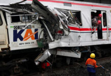 Indonésie: une collision ferroviaire provoque la mort de 14 personnes près de Jakarta