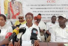 Guinée: Le Collectif des Contractuels Temporaires de Guinée exige leur engagement à la fonction publique