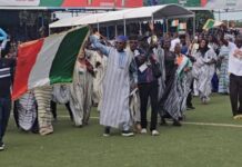 Kankan/Deuxième journée de la Mamaya 2026 : les participants habillés en tenue traditionnelle de la Côte d’Ivoire