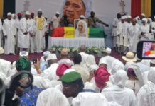 Funérailles de Hadja Andrée: La Guinée rend hommage à la prémière dame de l’histoire
