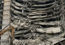 Drame à Dixinn : L’effondrement d’un immeuble fait 4 morts et relance la question de la sécurité des chantiers à Conakry