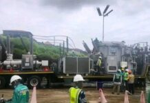 Conakry : Un incendie au poste de Lansanaya provoque une coupure d’électricité dans plusieurs quartiers