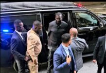 Mamadi Doumbouya arrive à New York pour prendre part à la 81ème session de l’Assemblée générale de l’ONU