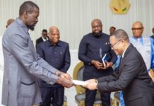 Palais Mohammed V : la Guinée renforce son rayonnement diplomatique avec l’accréditation de dix nouveaux ambassadeurs