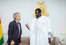 Audiences présidentielles : le Chef de l’État, S.E Mamadi DOUMBOUYA, reçoit trois ambassadeurs